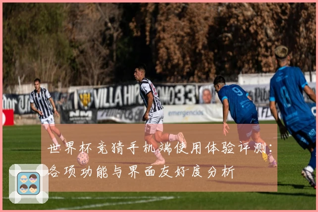 世界杯竞猜手机端使用体验评测：各项功能与界面友好度分析